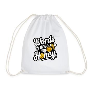 Concours de mots Spelling Bee Champion - Sac de sport léger - blanc - Devant