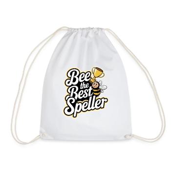 Concours de mots Spelling Bee Champion - Sac de sport léger - blanc - Devant