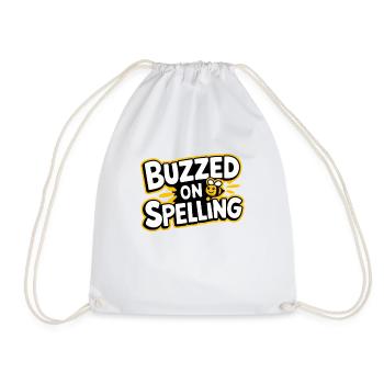 Concours de mots Spelling Bee Champion - Sac de sport léger - blanc - Devant