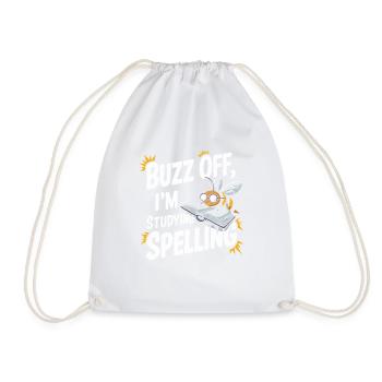 Concours de mots Spelling Bee Champion - Sac de sport léger - blanc - Devant