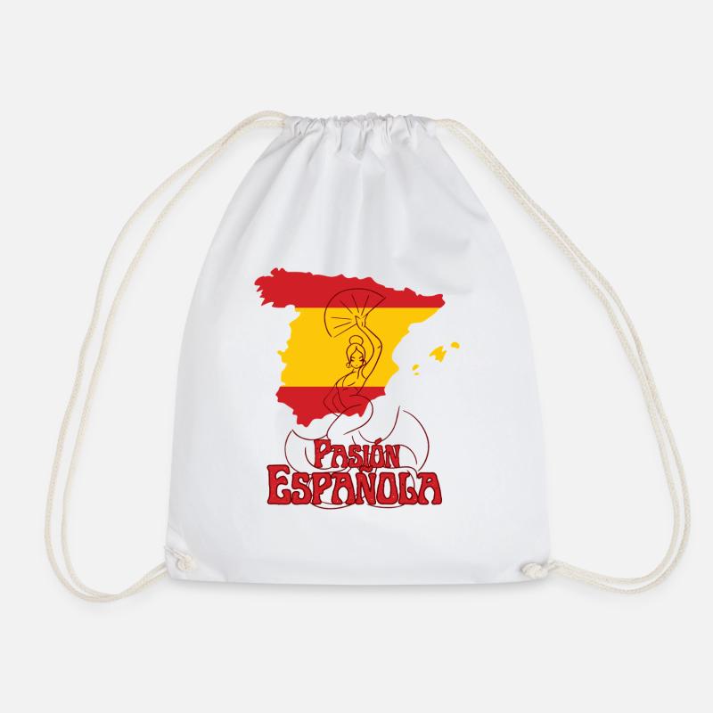 Spanische Leidenschaft - Turnbeutel - Weiß