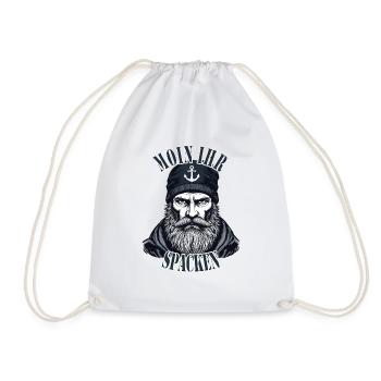 Frison orientale Mer du Nord Seaman Moin Ur Spacken - Sac de sport léger - blanc - Devant