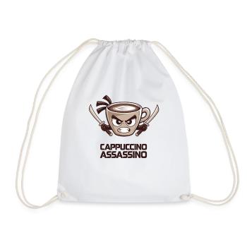 Chemise Cappuccino Assassino - Sac de sport léger - blanc - Devant
