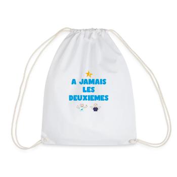 A jamais les deuxiemes - Sac de sport léger - blanc - Devant