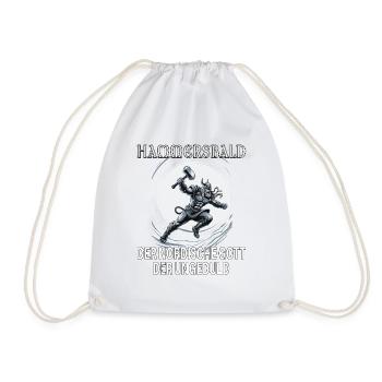 Hammersbald – Dieu nordique de l’impatience - Sac de sport léger - blanc - Devant