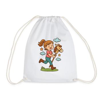 Hobby Horsing - Sac de sport léger - blanc - Devant