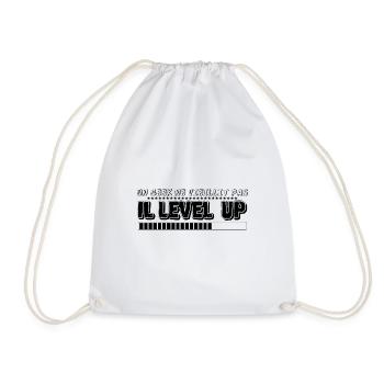 un geek ne vieillit pas !! - Sac de sport léger - blanc - Devant