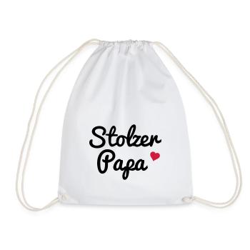 Papa fier - Sac de sport léger - blanc - Devant