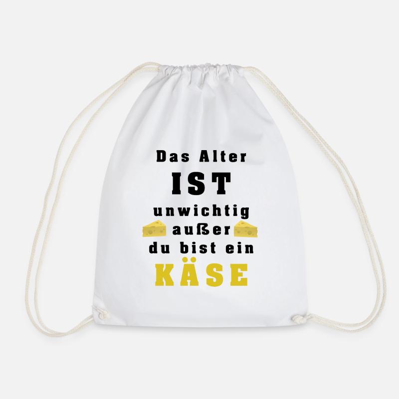 Käse - Turnbeutel - Weiß