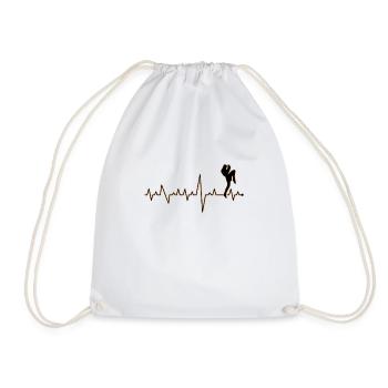 Muay Thai - Drawstring Bag - white - Front