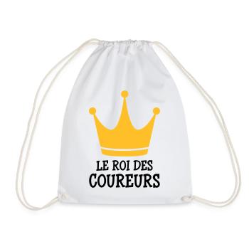 Course à Pied / Running / Jogging / Coureur - Sac de sport léger - blanc - Devant
