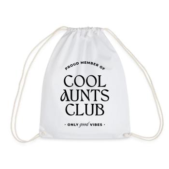 Cool Aunts Club - Turnbeutel - Weiß - Vorne