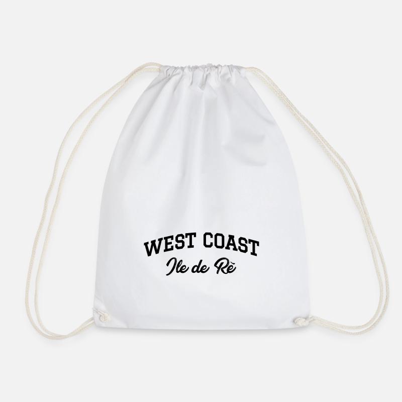 WEST COAST Ile de Ré - Sac de sport léger - blanc