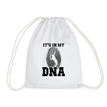 Tennis DNA | Players Team Coach Sports Gifts - Drawstring Bag - white - Front