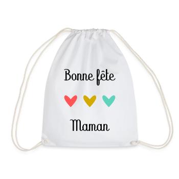 Bonne Fête Maman. Fête des mères - Sac de sport léger - blanc - Devant
