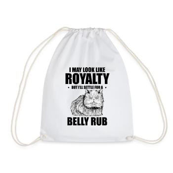 Chat persan Chat Amoureux Propriétaire de chat Persan Longhair C - Sac de sport léger - blanc - Devant