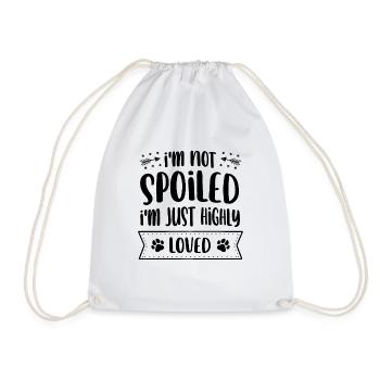 Chat persan Chat Amoureux Propriétaire de chat Persan Longhair C - Sac de sport léger - blanc - Devant