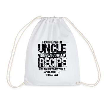 Pêche Oncle Pêcheur Oncles Drôle Poisson Parfait - Sac de sport léger - blanc - Devant