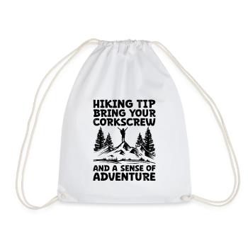 Randonnée Randonnée en plein air Alpinisme Trekking Natur - Sac de sport léger - blanc - Devant