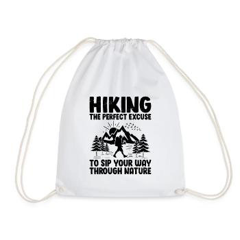 Randonnée Randonnée en plein air Alpinisme Trekking Natur - Sac de sport léger - blanc - Devant
