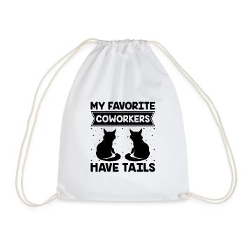 Pet Sitter Pet Sitting Dog and Cat Sitters Dog Wal - Drawstring Bag - white - Front