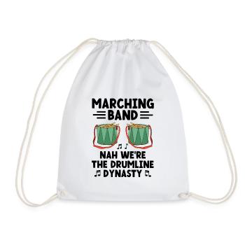 Drum Corps Marching Band Drum Corp Music Percussio - Turnbeutel - Weiß - Vorne