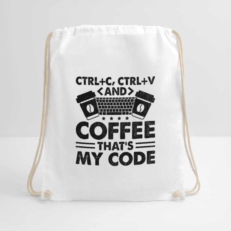 Kaffee-Codierung Programmierer Programmierer Entwickler Nerd Coff Turnbeutel