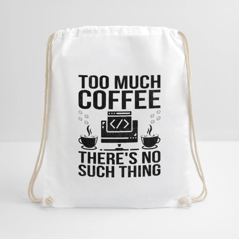 Café Codage Programmeur Codeur Développeur Nerd Coff Sac de sport léger