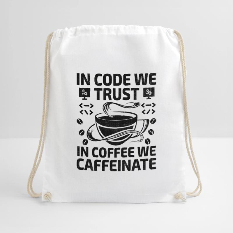 Kaffee-Codierung Programmierer Programmierer Entwickler Nerd Coff Turnbeutel