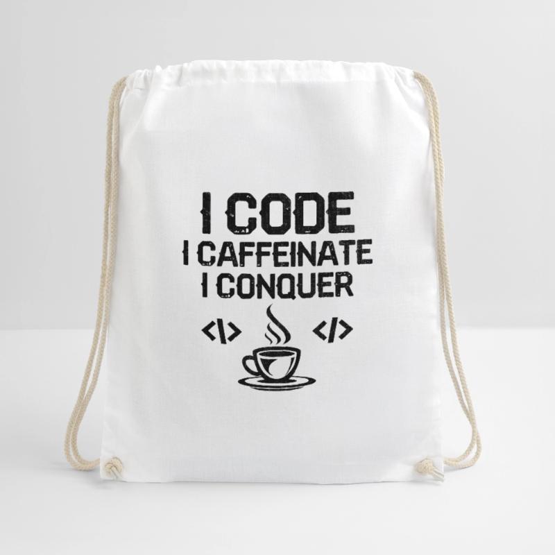 Kaffee-Codierung Programmierer Programmierer Entwickler Nerd Coff Turnbeutel