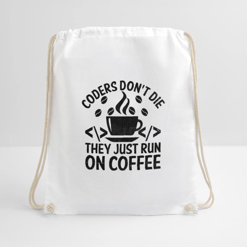Kaffee-Codierung Programmierer Programmierer Entwickler Nerd Coff Turnbeutel