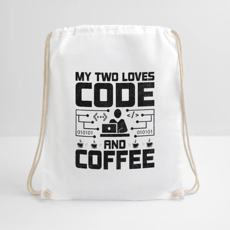 Kaffee-Codierung Programmierer Programmierer Entwickler Nerd Coff Turnbeutel