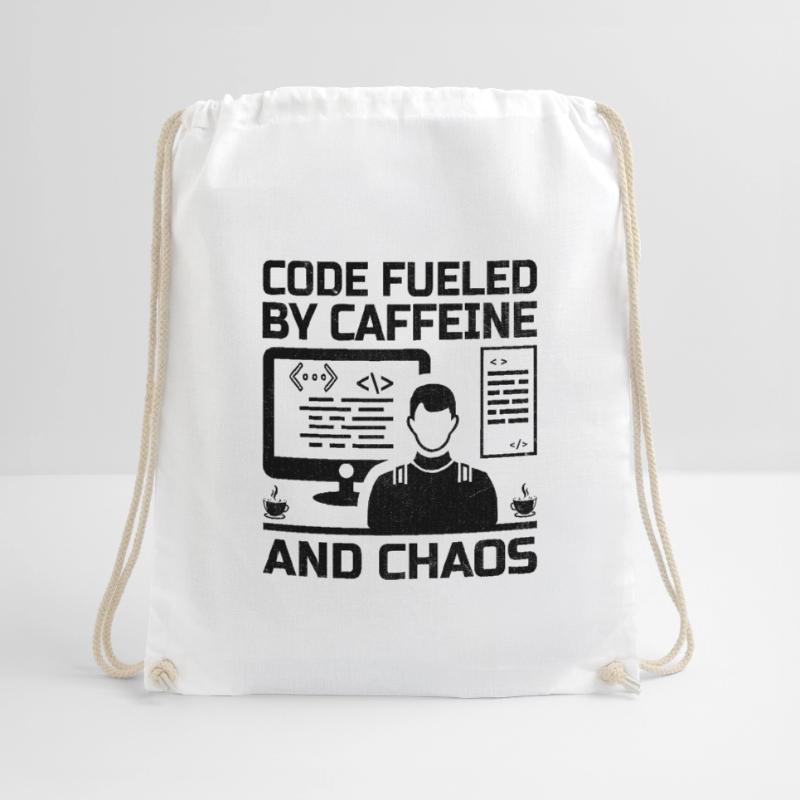 Café Codage Programmeur Codeur Développeur Nerd Coff Sac de sport léger