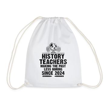 Professeur d’histoire depuis 2024 Funny Historical Teache - Sac de sport léger - blanc - Devant