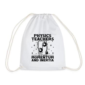 Professeur de sciences Professeur d’école Biologie Chimie P - Sac de sport léger - blanc - Devant