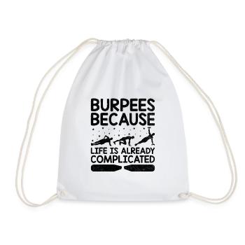 Physical Education Teacher PE Teachers School Spor - Drawstring Bag - white - Front