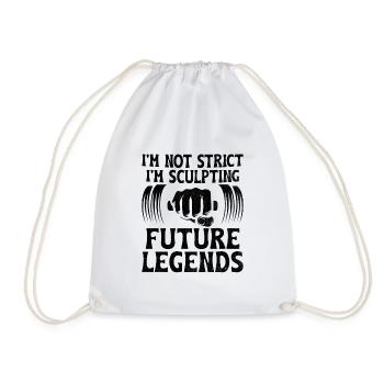 Physical Education Teacher PE Teachers School Spor - Drawstring Bag - white - Front