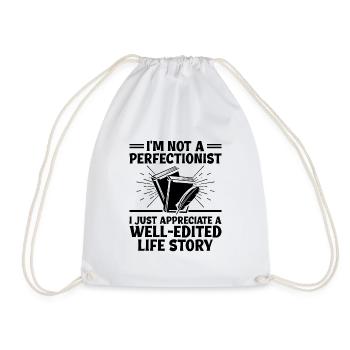 Literature Teacher School Teacher Funny Teachers S - Drawstring Bag - white - Front