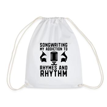 Musicien Auteur-compositeur Chanteur Musicien Musique Musique Pr - Sac de sport léger - blanc - Devant