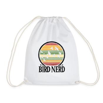 Bird Nerd Birdwatching Birder Birds Birdwatcher - Sac de sport léger - blanc - Devant