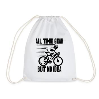 Tout le matériel aucune idée, Vélo - Sac de sport léger - blanc - Devant