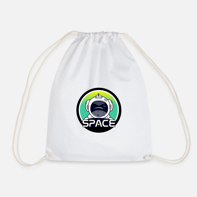 Astronaute dans l’espace - Sac de sport léger - blanc