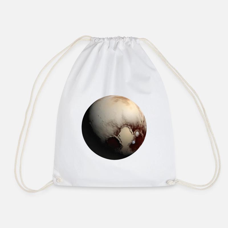 Planet Pluto - Turnbeutel - Weiß