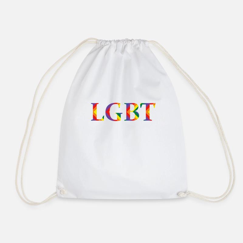 lgbt - Sac de sport léger - blanc