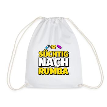 Rumba Tanz lustig Geschenk - Turnbeutel - Weiß - Vorne