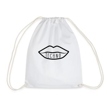 Techno - Sac de sport léger - blanc - Devant