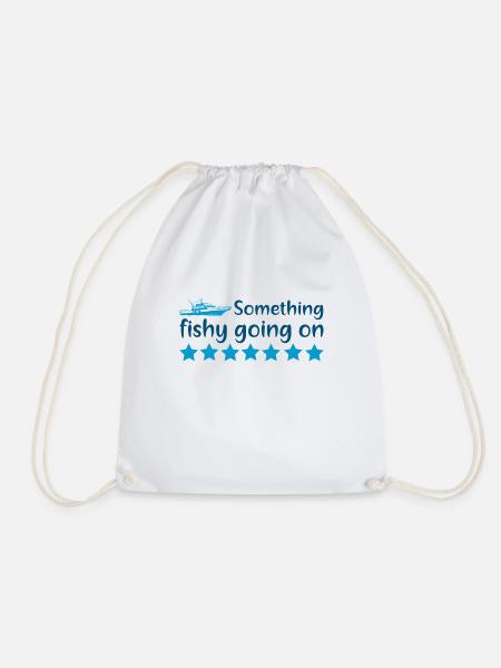 Fishy - Turnbeutel - Weiß