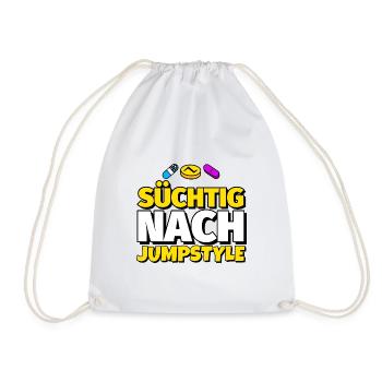 Jumpstyle Tanz lustig Geschenk - Turnbeutel - Weiß - Vorne