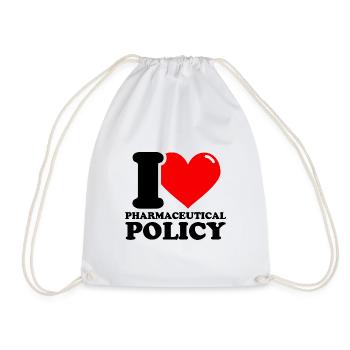 J’adore la politique pharmaceutique - Sac de sport léger - blanc - Devant