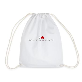 Je déteste Margaret - Sac de sport léger - blanc - Devant